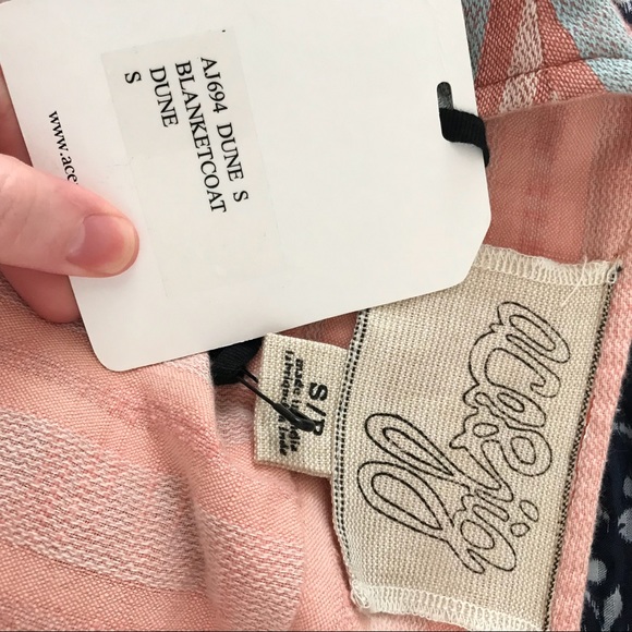 NWT Ace & Jig Blanket Coat in Dune S - Picture 4 of 4